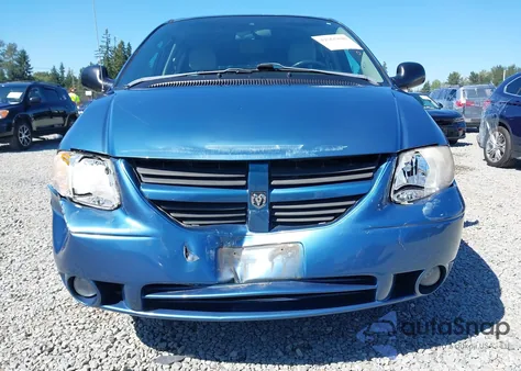 2006 Dodge Grand Caravan Sxt из США, поврежденный, VIN 2D4GP44L66R724167